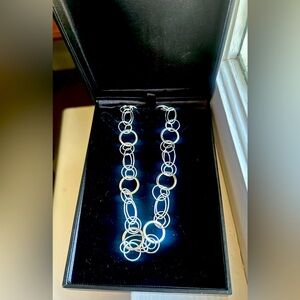 Opera length 925 Silver Necklace